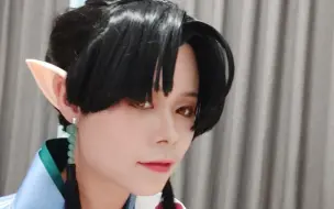 Download Video: 【犬夜叉cos】      风之使者神乐cos试妆