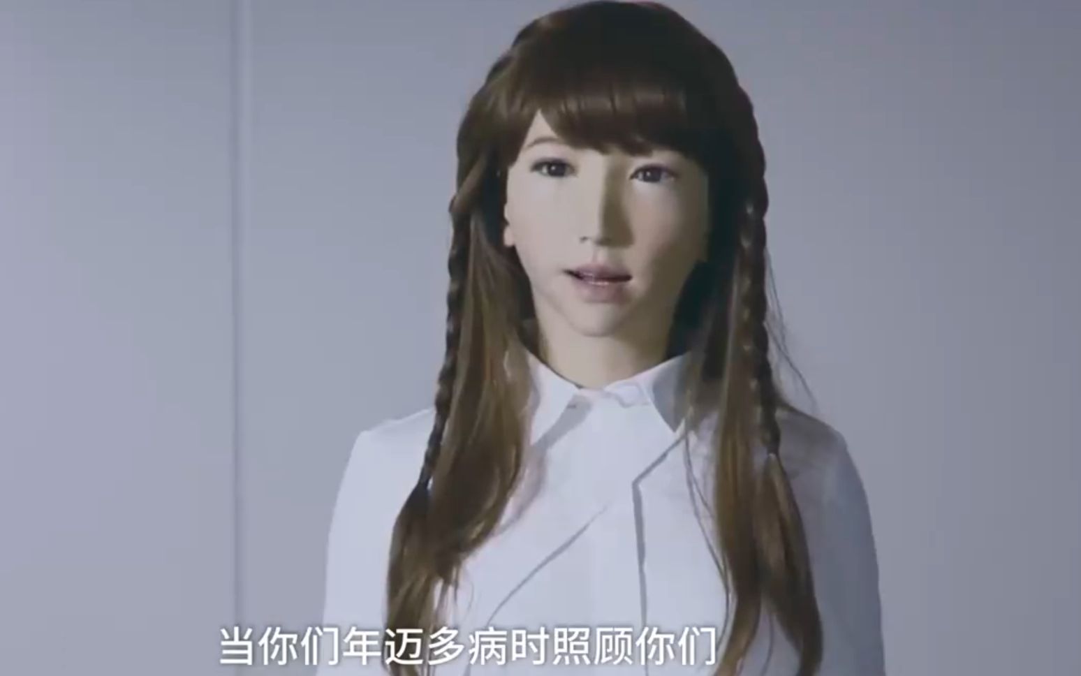 美女机器人erica聊人工智能erica石黑浩hiroshiishiguroai人形机器人