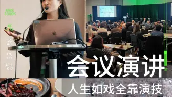 科研Vlog｜985高校教师｜参加国际学术会议的AB面