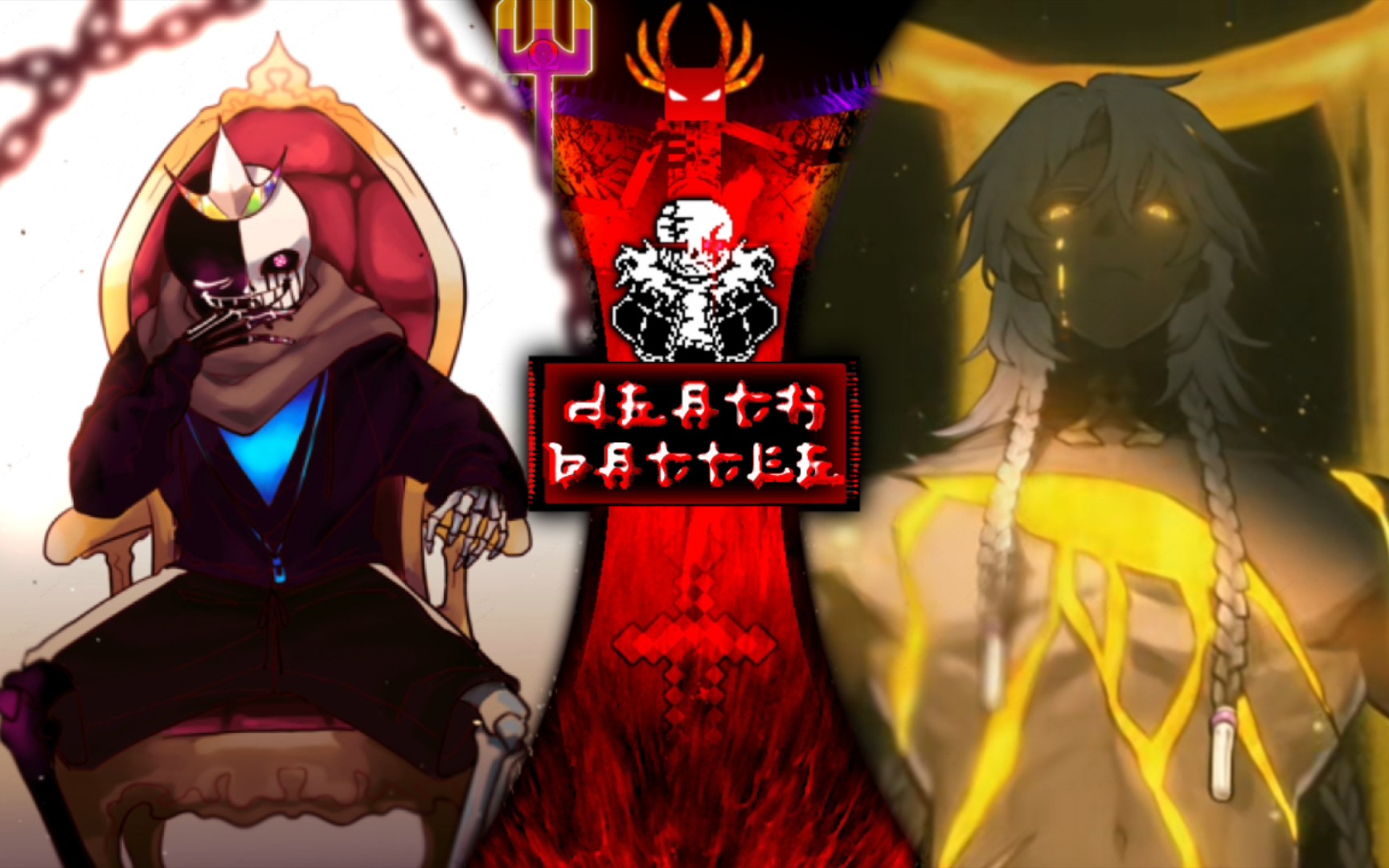 【生死格斗】多元宇宙之王vs毁灭星神纳努克(吐槽一个铁道吹)