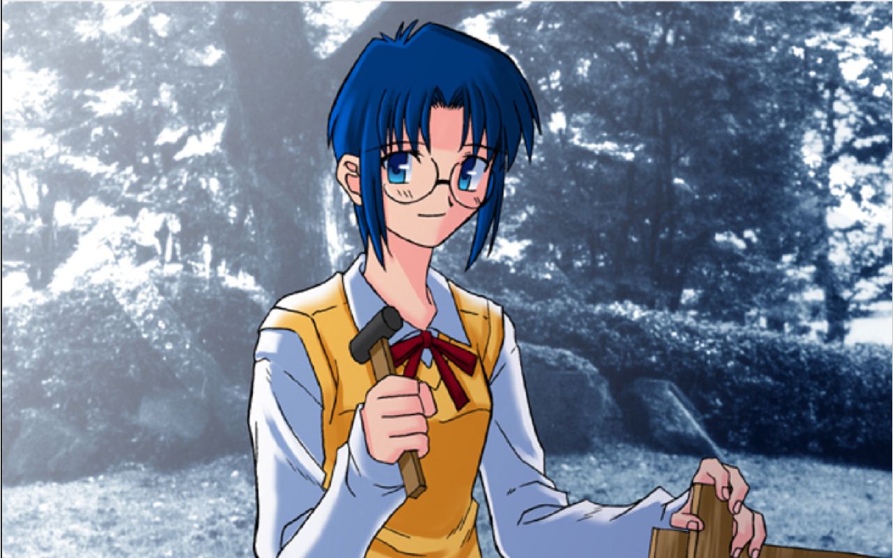 月姬tsukihimeep35与ciel一起修围栏咖喱学姐的来源