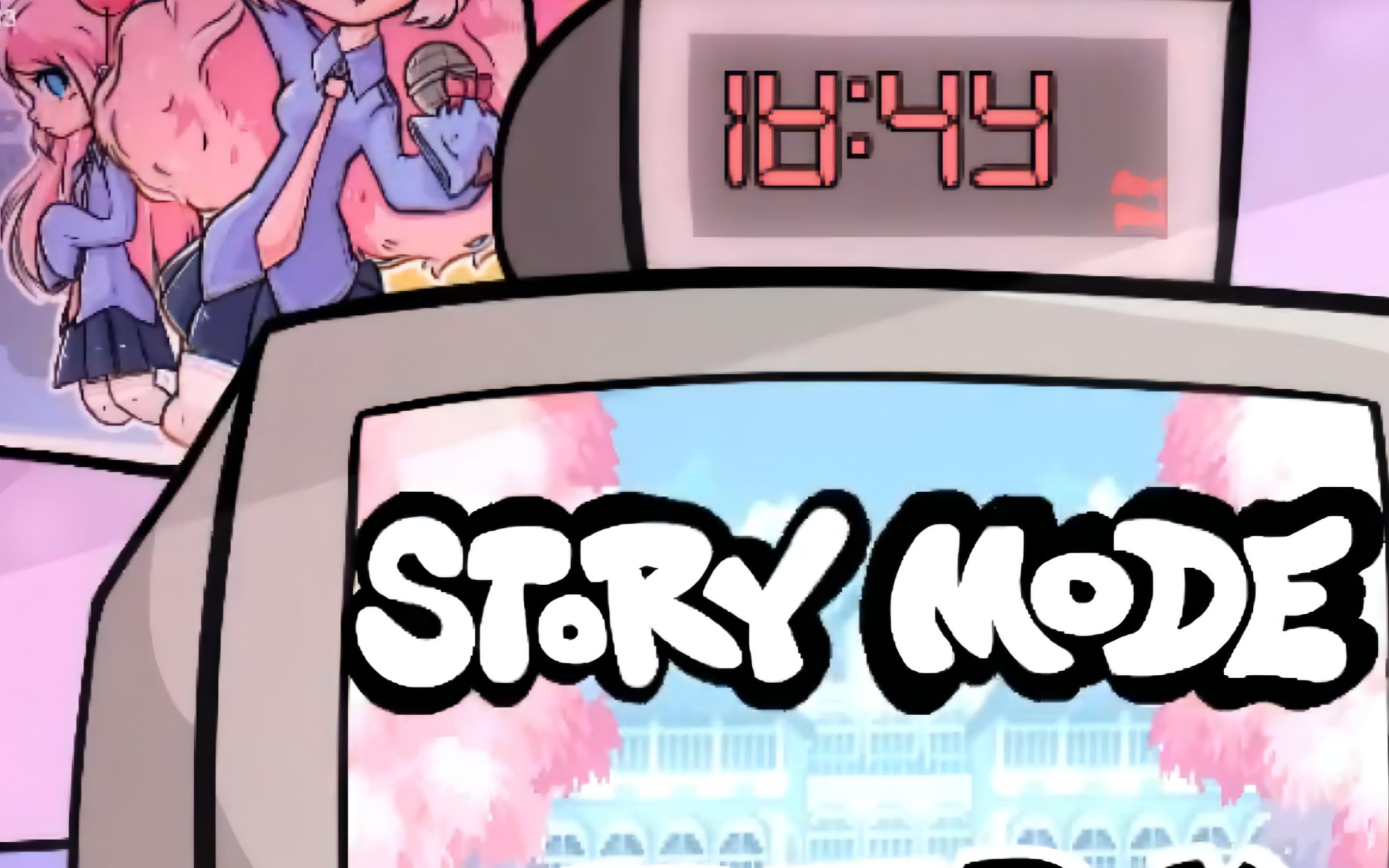 【徐籽酱/fnf】优质模组 senpai的狂热粉丝cloud 全流程