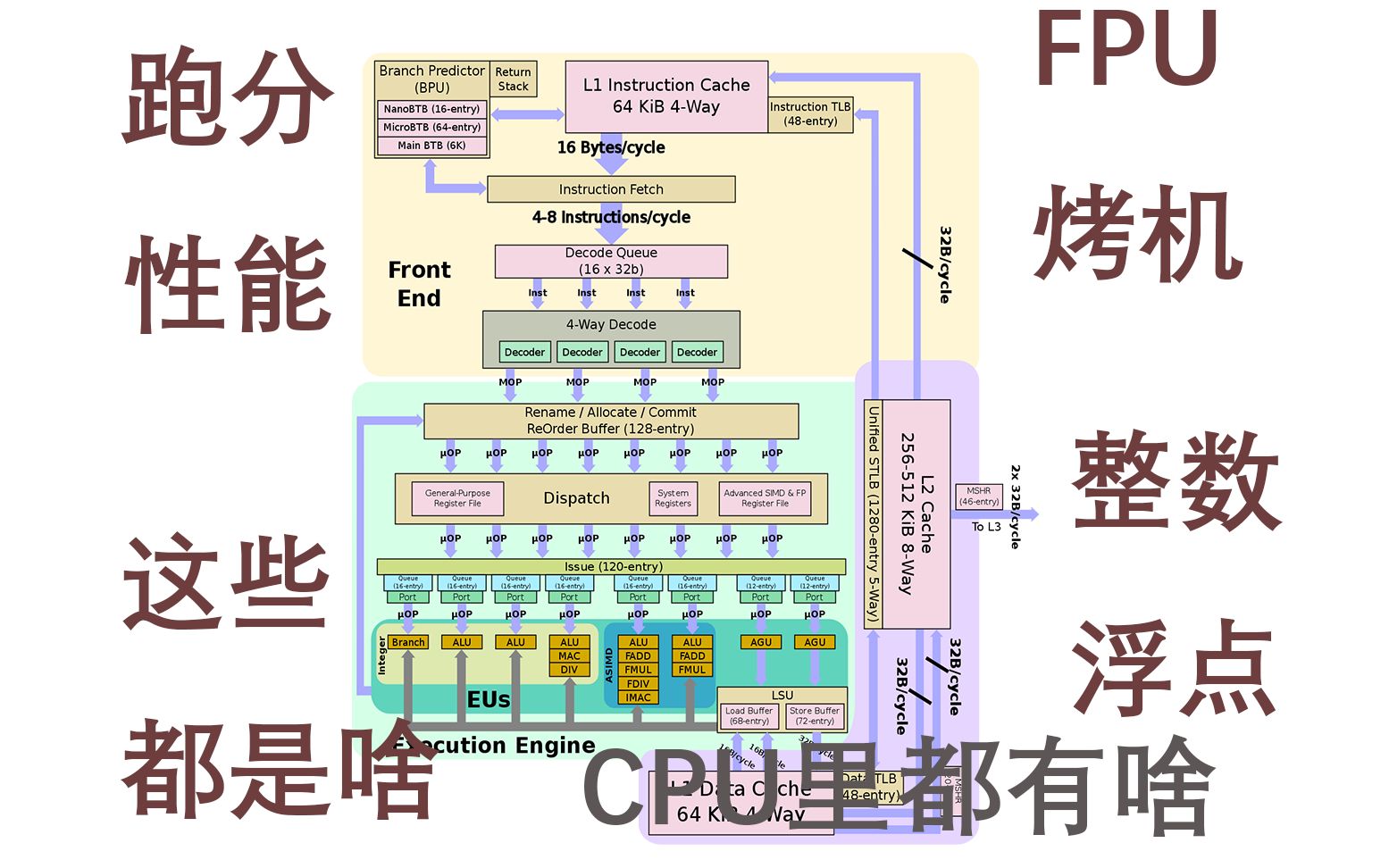 CPU里都有啥(1)哔哩哔哩bilibili