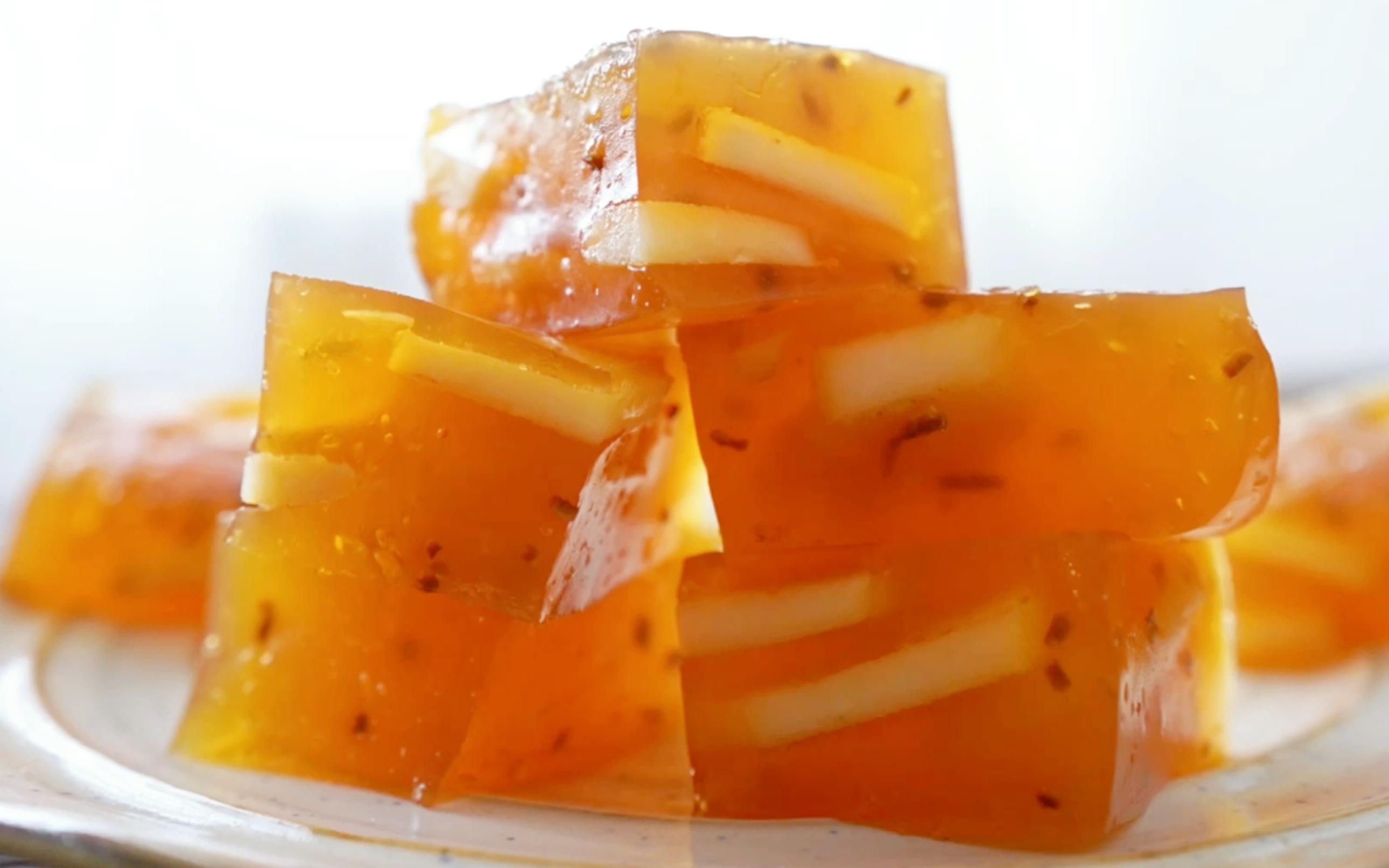 打卡挑战广式早茶30天不重样丨d2天陈皮焦糖马蹄糕_哔哩哔哩_bilibili