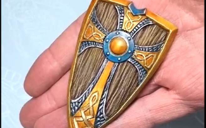 木质盾牌绘制方法 搬运 效果很好