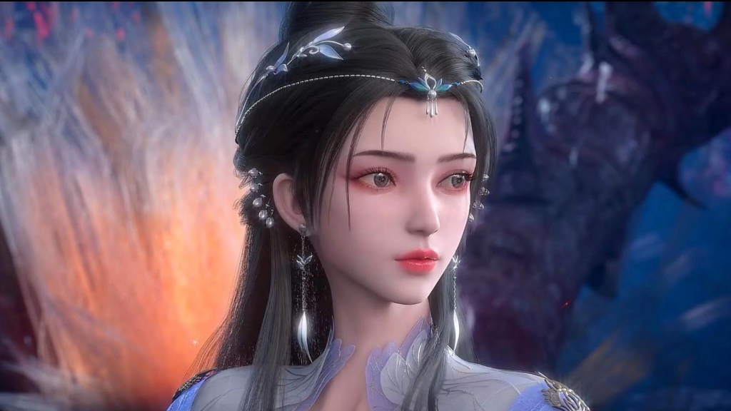 李慕婉:我以睡证道,谁比我强? #仙逆动画 #国漫女神 #动漫推荐