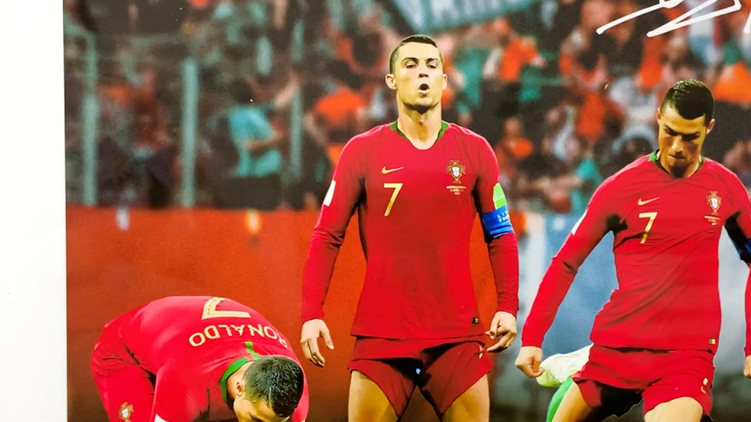 青春又回到了那一夜!#摆件 #c罗