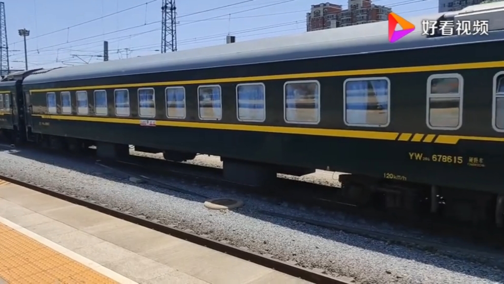 hxd3d牵引k1613出北京站