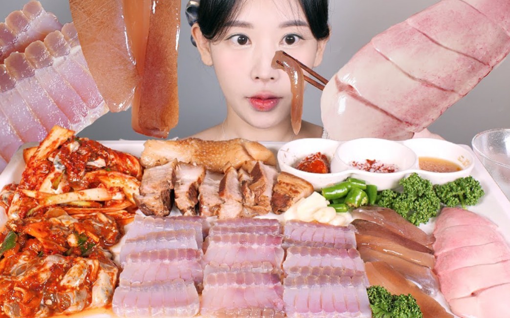 【wooang】洪鱼脍 吃播咀嚼音