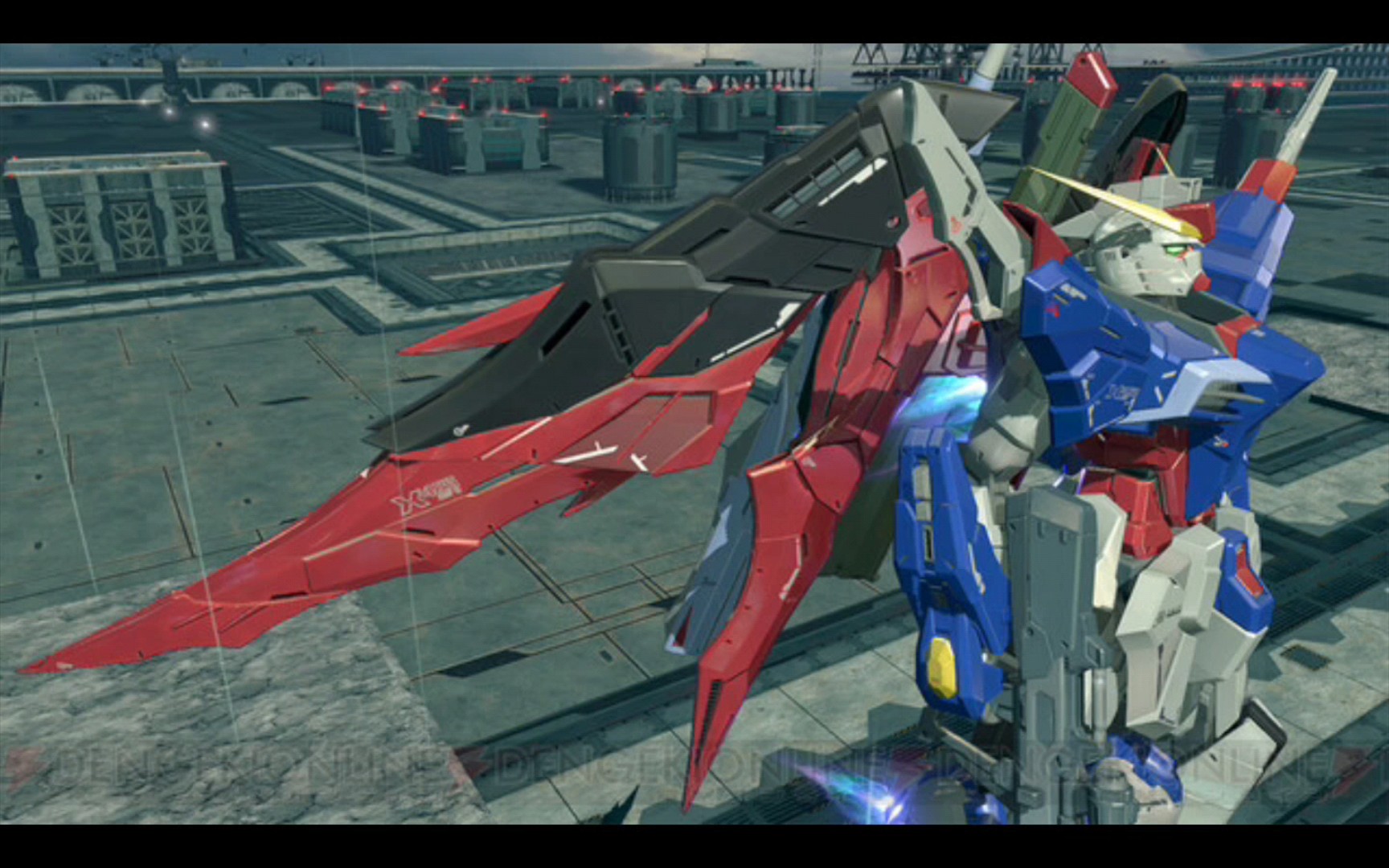 翻新高达街机对战游戏exvs2xb种系seedseeddestiny新模型画面