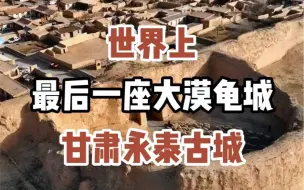 Download Video: 世界上最后一座大漠龟城#旅行推荐官 #旅游攻略 #旅行