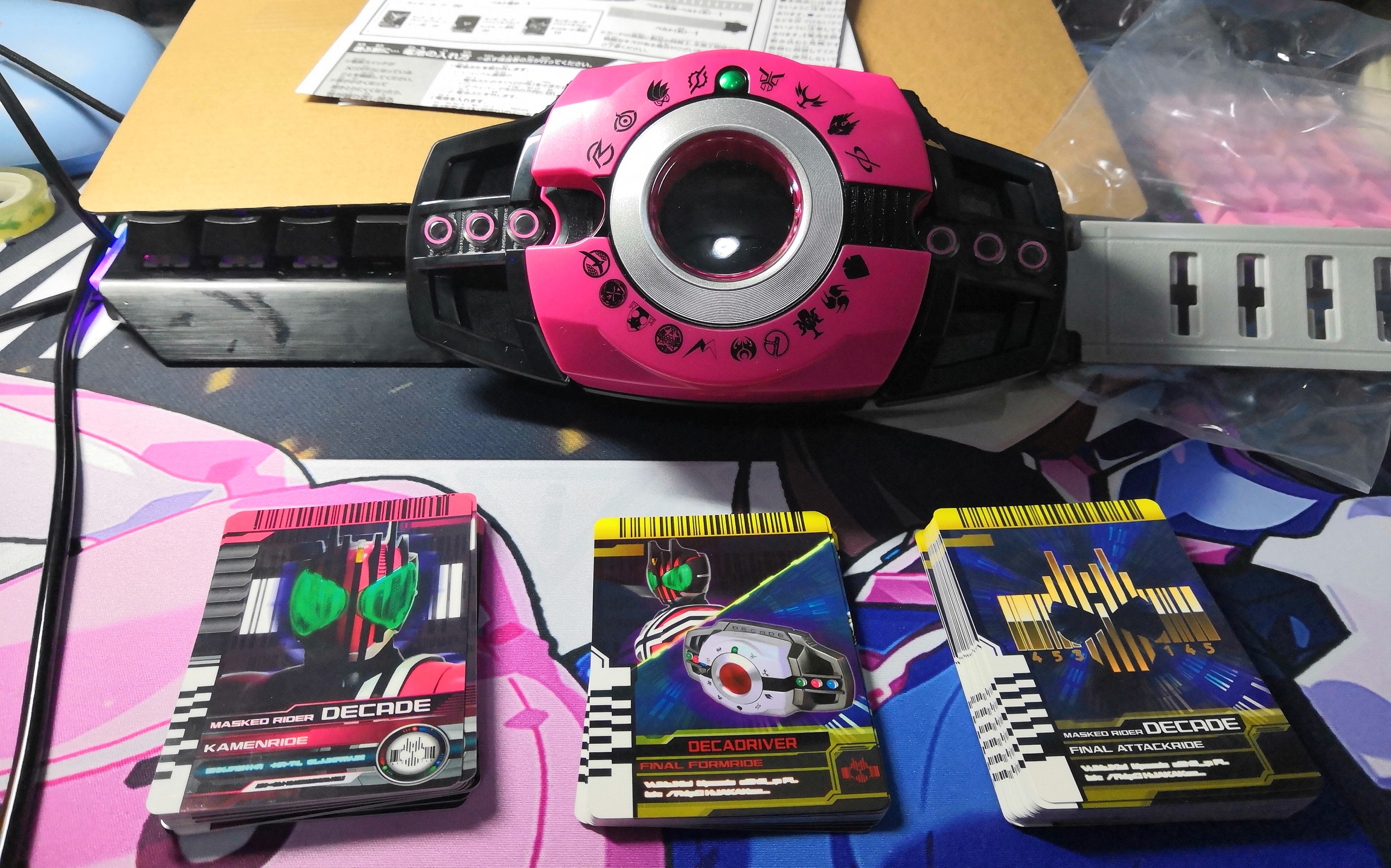 活动作品假面骑士neodecade腰带附带卡音效全收入