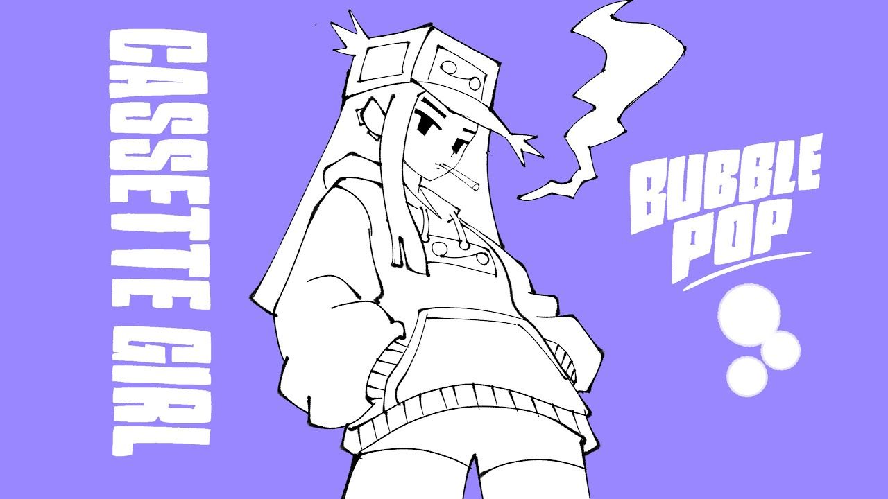 轻快、律动十足! Bubble Pop完整版-Friday Night Funkin-Razor新作 - 新Cassette Girl歌曲