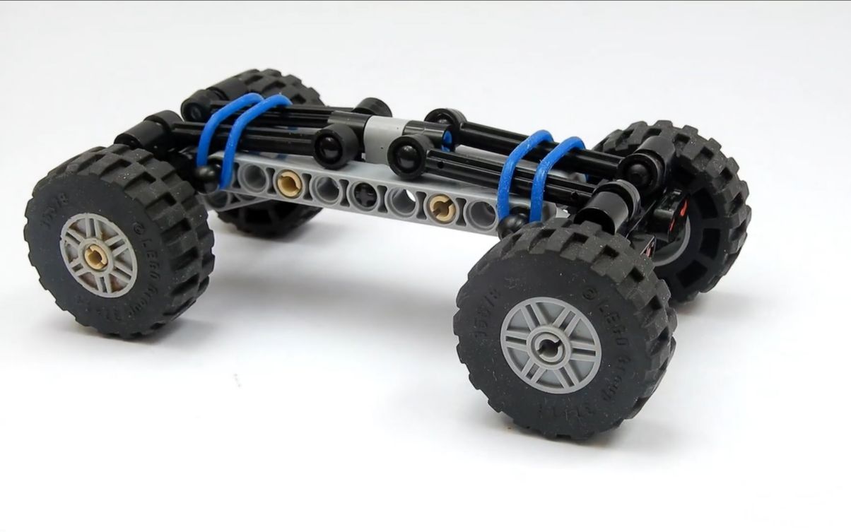 乐高史上最袖珍的攀岩车,没有之一!乐高科技MOC Rock Crawler Chassis (MOC  4K)哔哩哔哩bilibili