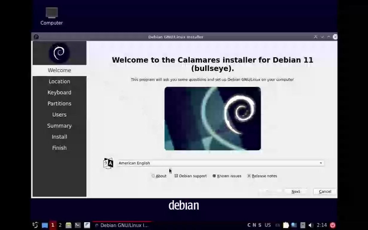 [基础向]从下载开始教你安装Debian gnu/linux 11哔哩哔哩bilibili