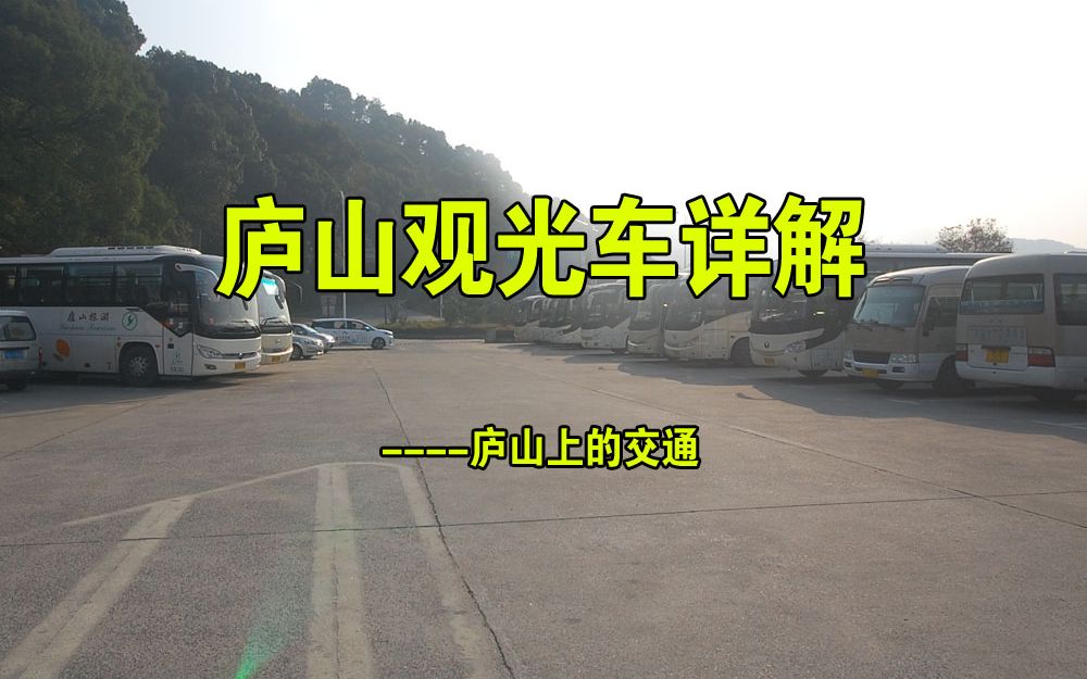 玩庐山出行怎么解决?看完这篇庐山观光车详细解答你就知道了哔哩哔哩bilibili