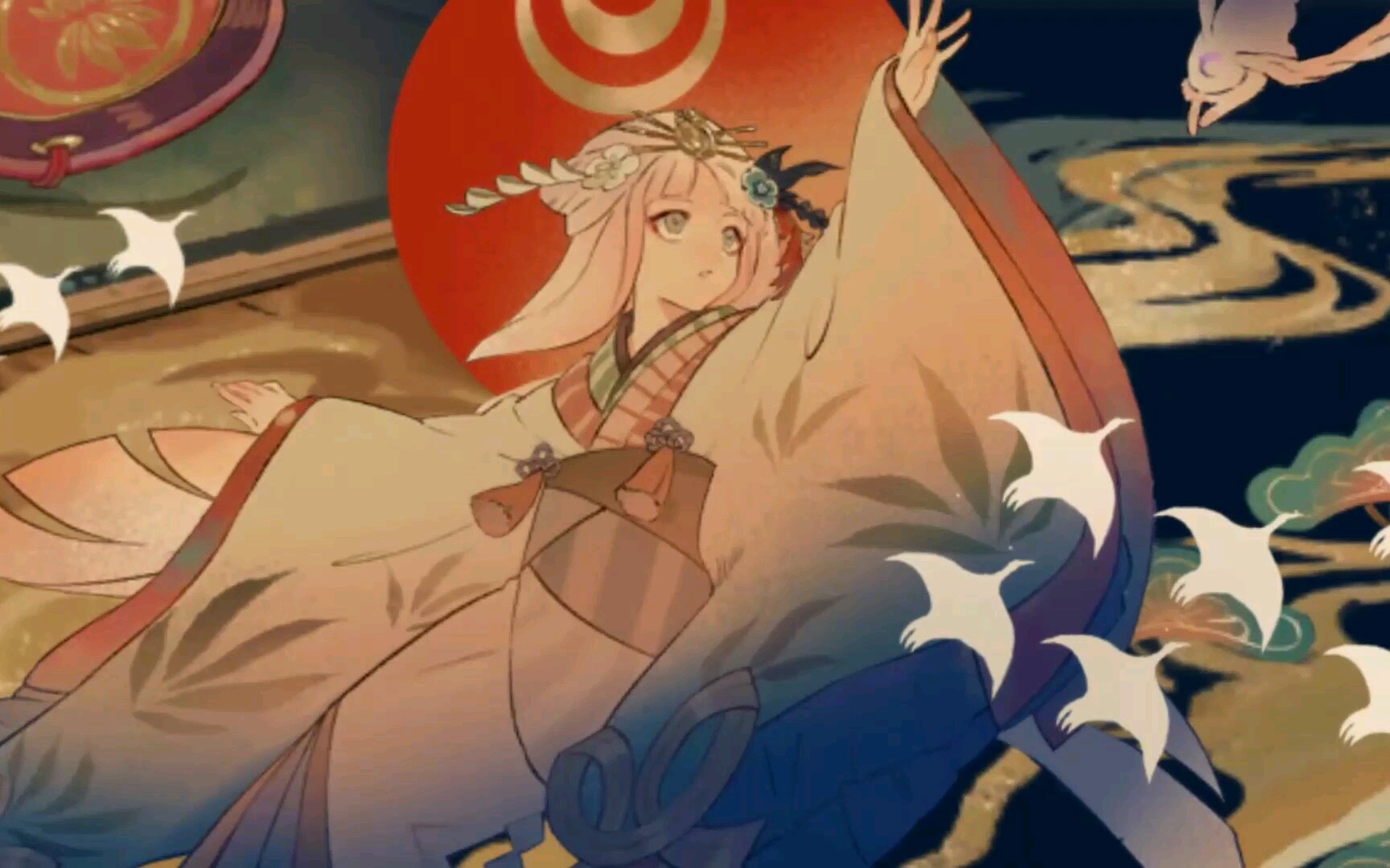 【阴阳师】辉夜姬新皮肤"鹤栖竹云"彩蛋