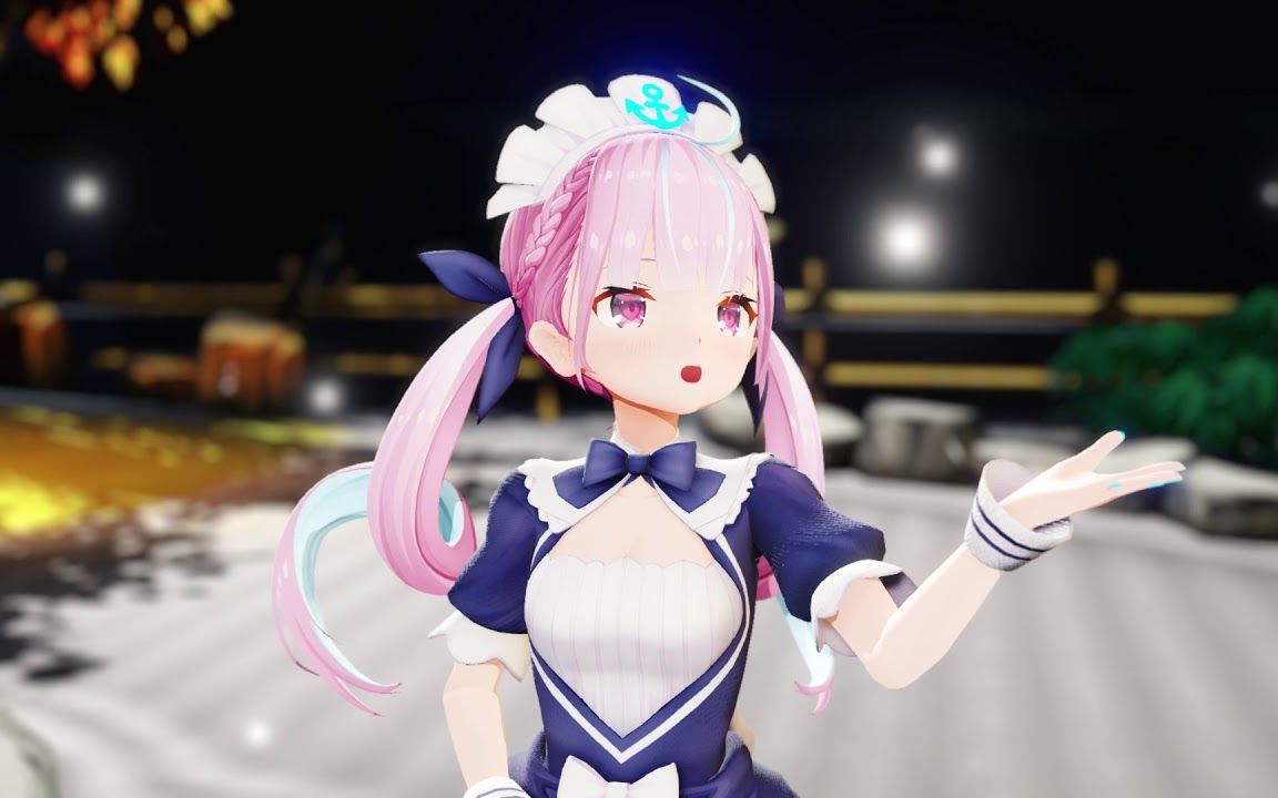 mmdhololive湊阿庫婭minatoaqualettersong