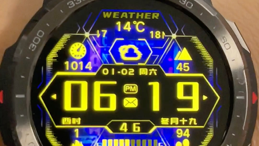 赛博朋克科幻风官方表盘市场搜索赛博朋克柠