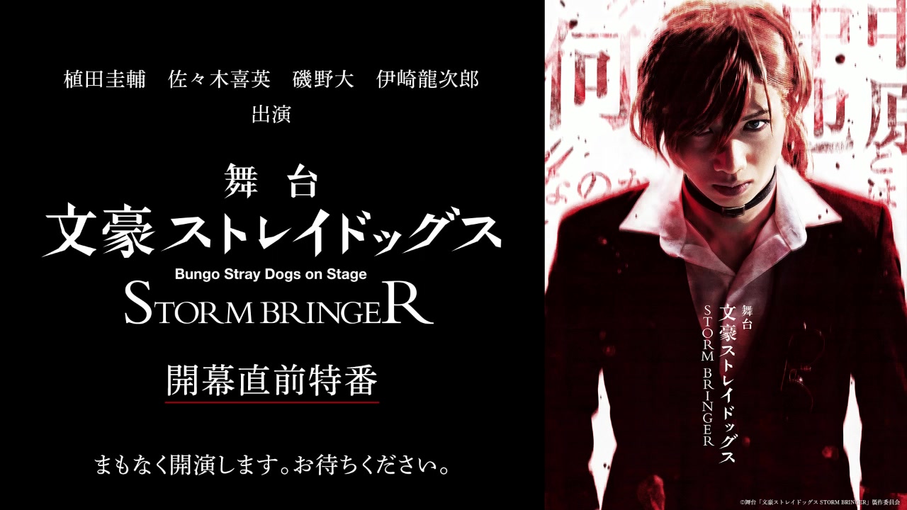 [图]植田圭辅佐佐木喜英矶野大伊崎龙次郎出演！舞台剧《文豪STORM BRINGER》开幕前特别节目