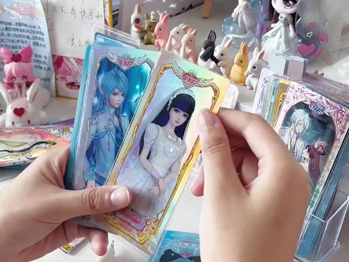 叶罗丽卡片 #开箱 #叶罗丽卡包