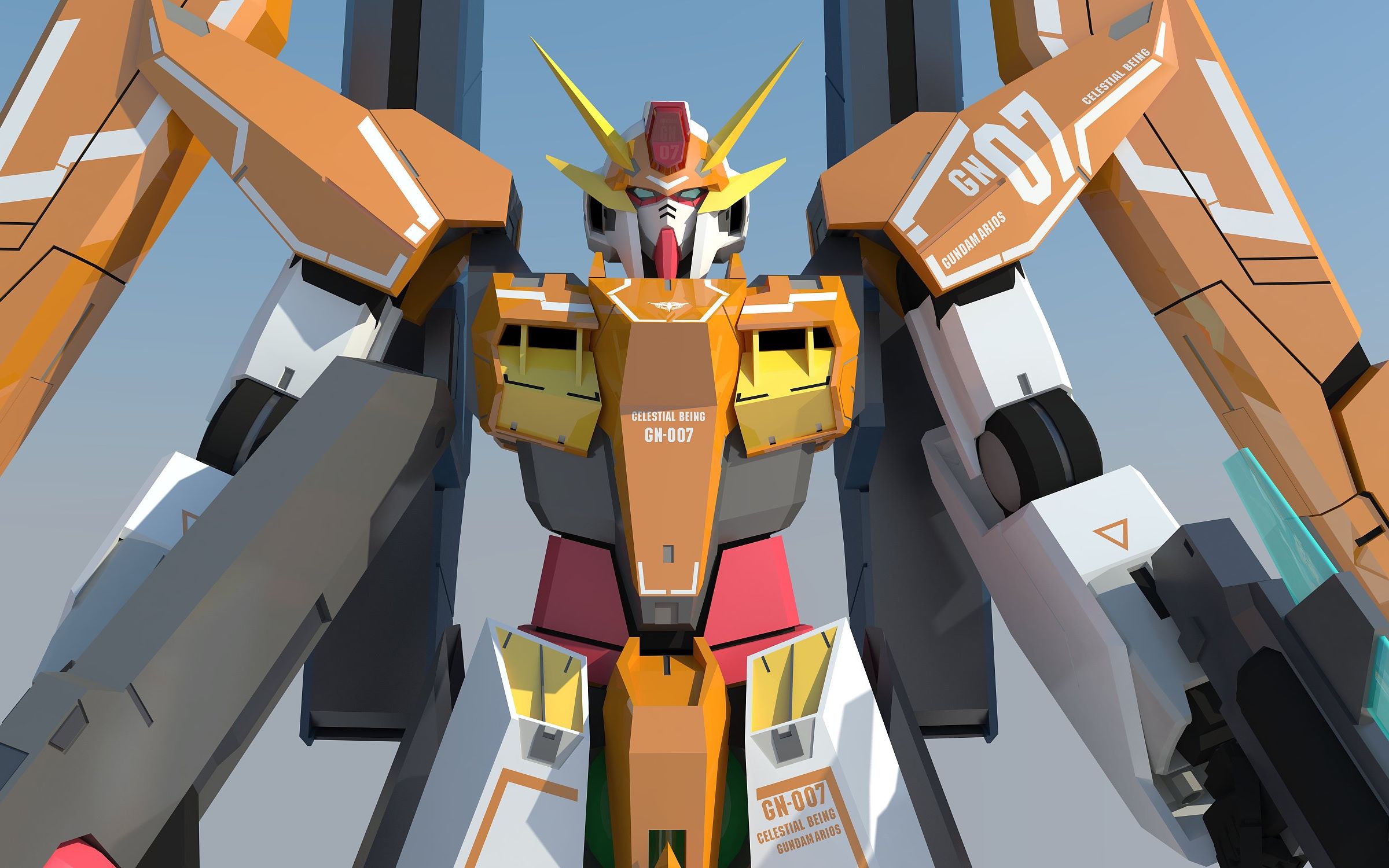 【sd敢达ol】:堕天使高达gnhw/m 全攻击插卡的混子_哔哩哔哩 (゜-゜)