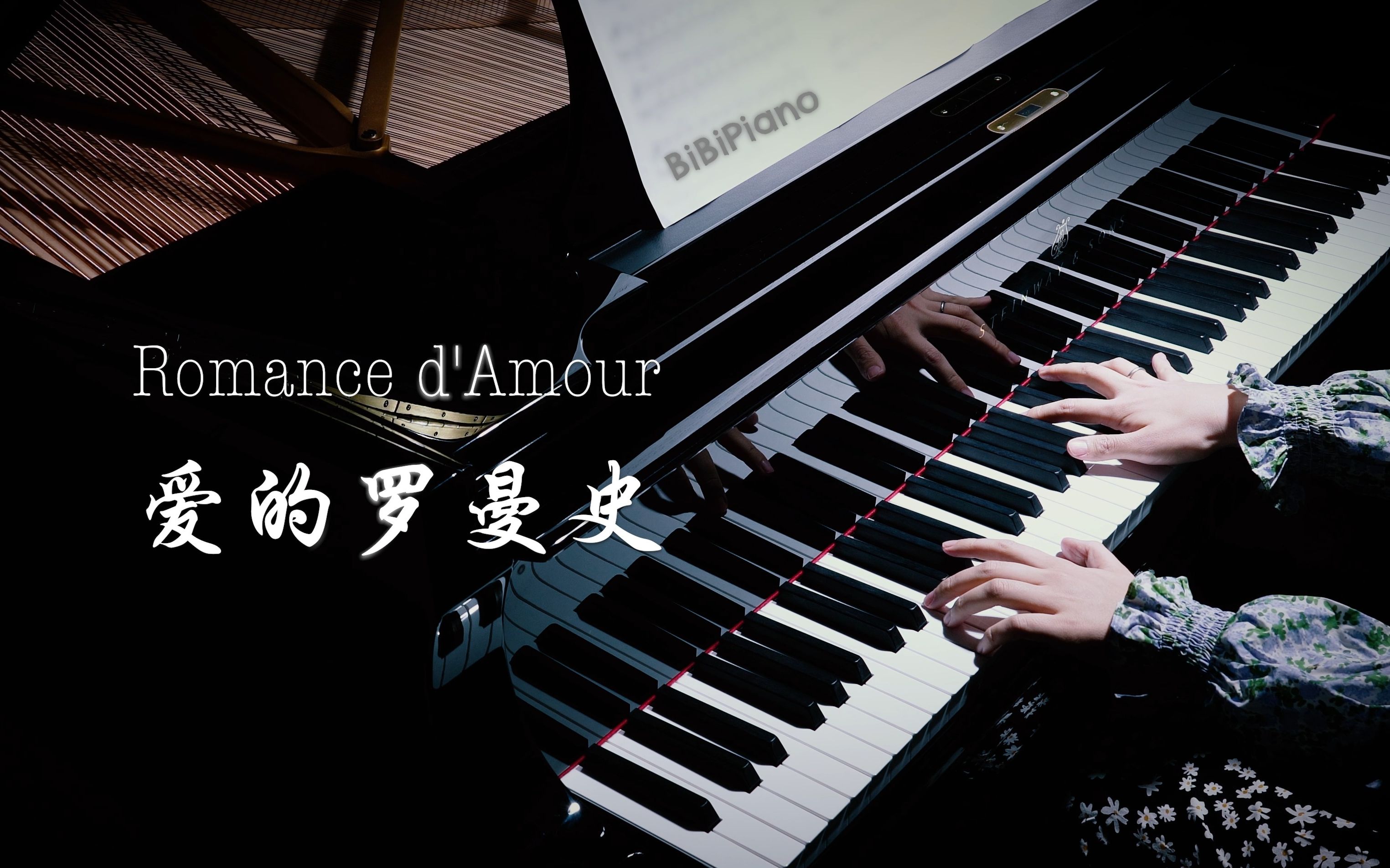 你一定听过的旋律!钢琴|爱的罗曼史 Romance d'Amour哔哩哔哩bilibili