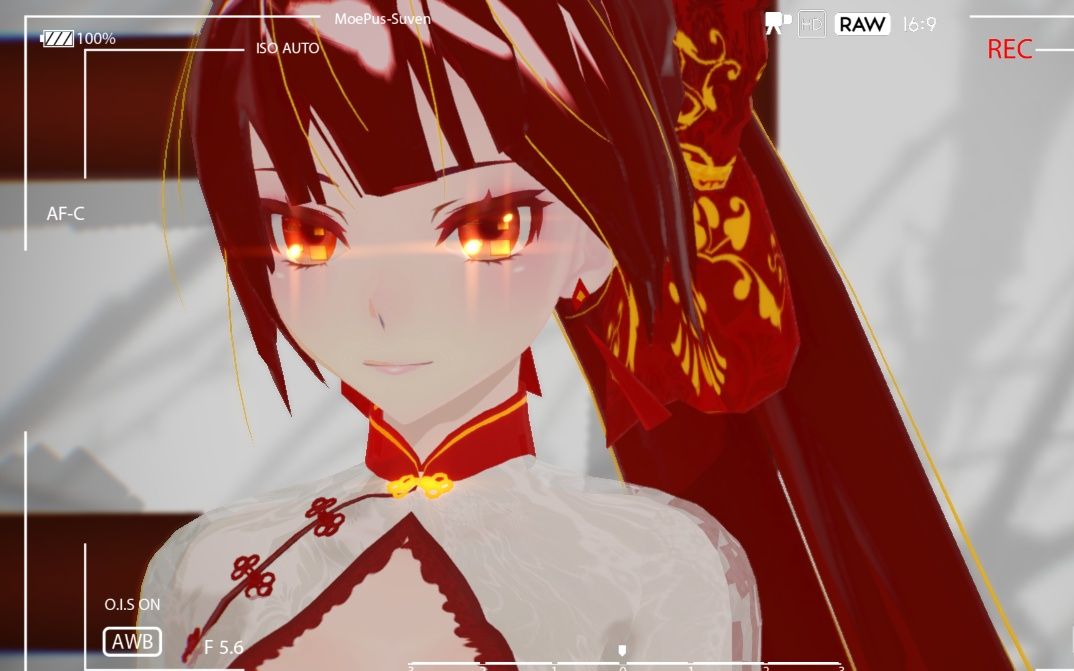 (东方栀子mmd)唯美向 换装高能 中文歌 金丝雀