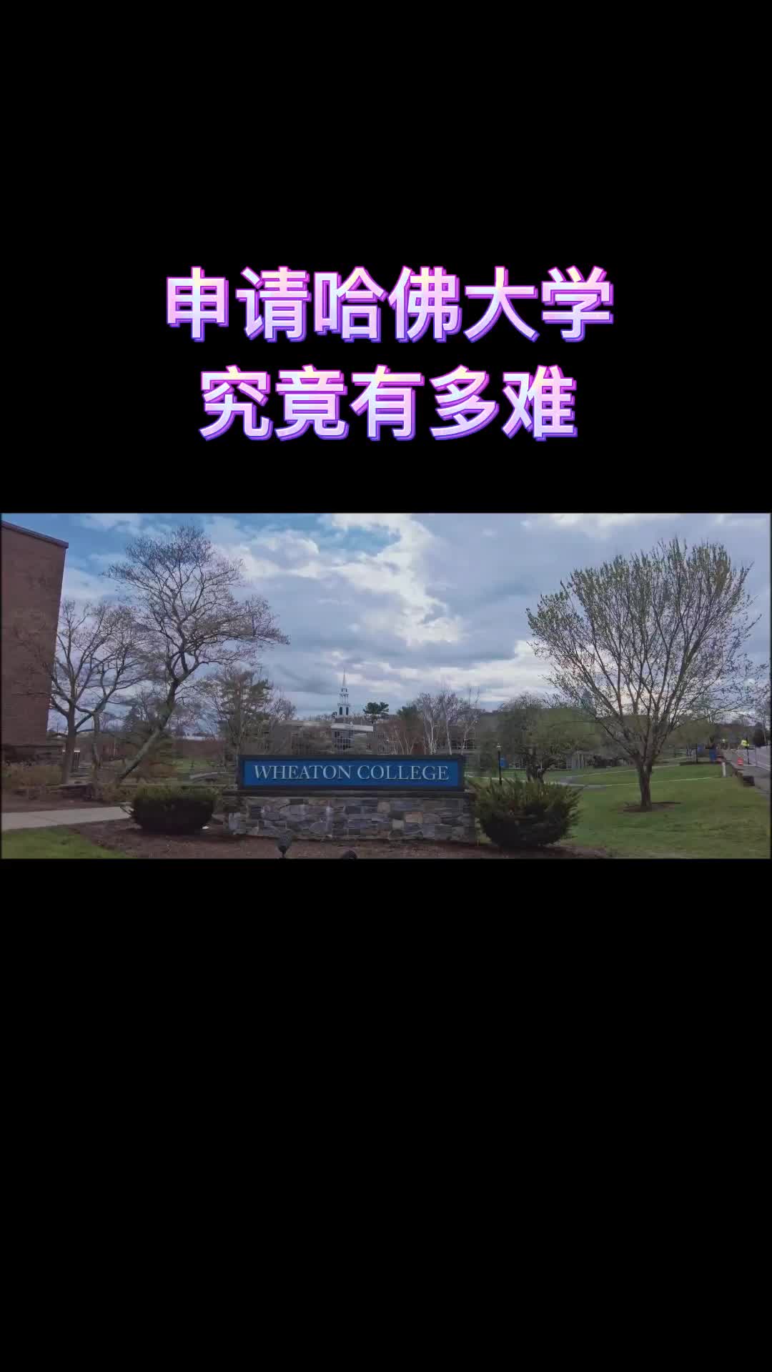 申请哈佛大学究竟有多难哔哩哔哩bilibili