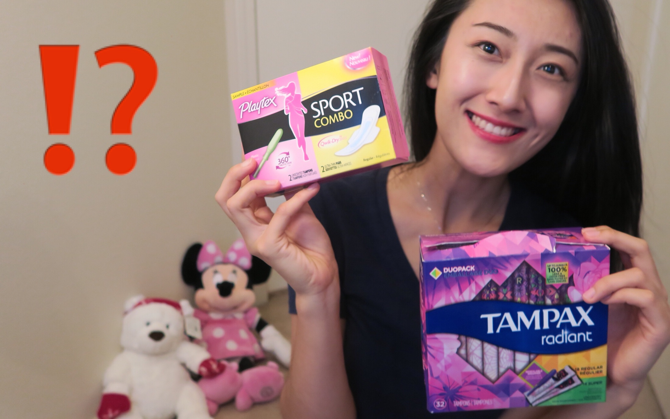 【导管式卫生棉条小科普】-实物演示(还有模特噢)|利弊分析|九个tips