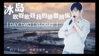 冰岛旅行vlog#2｜怎么大风越狠我心越荡系列-好看是真的好看，冰雹砸脸是真的疼｜封面私心，诶嘿嘿嘿
