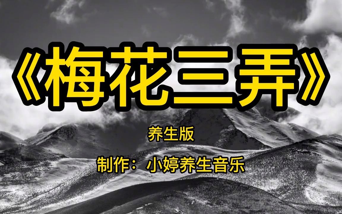 世界顶级经典古筝名曲《梅花三弄》纯音乐,唯美好听,永恒的经典哔哩哔哩bilibili