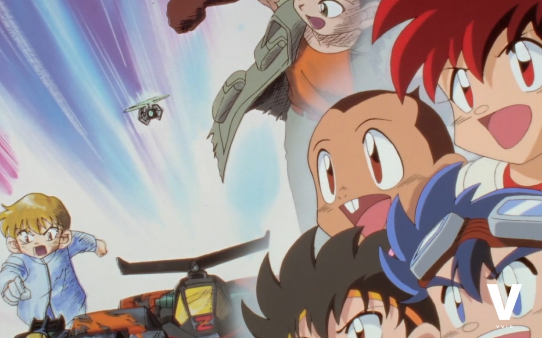 四驱兄弟第一季 鹰羽龙三角箭