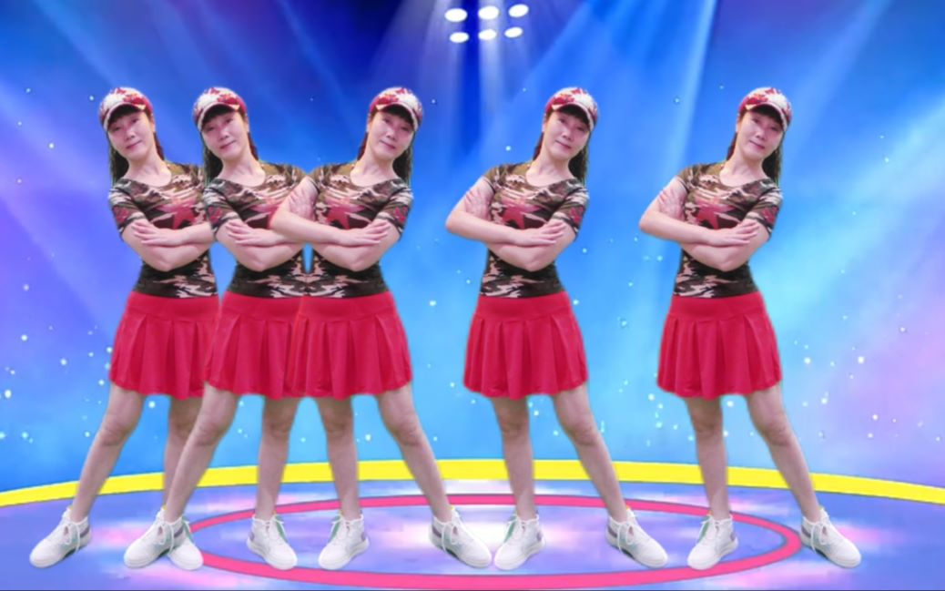 圈圈舞《青青世界》背面演示,蜻蜓原创舞蹈,跳一次爱一次