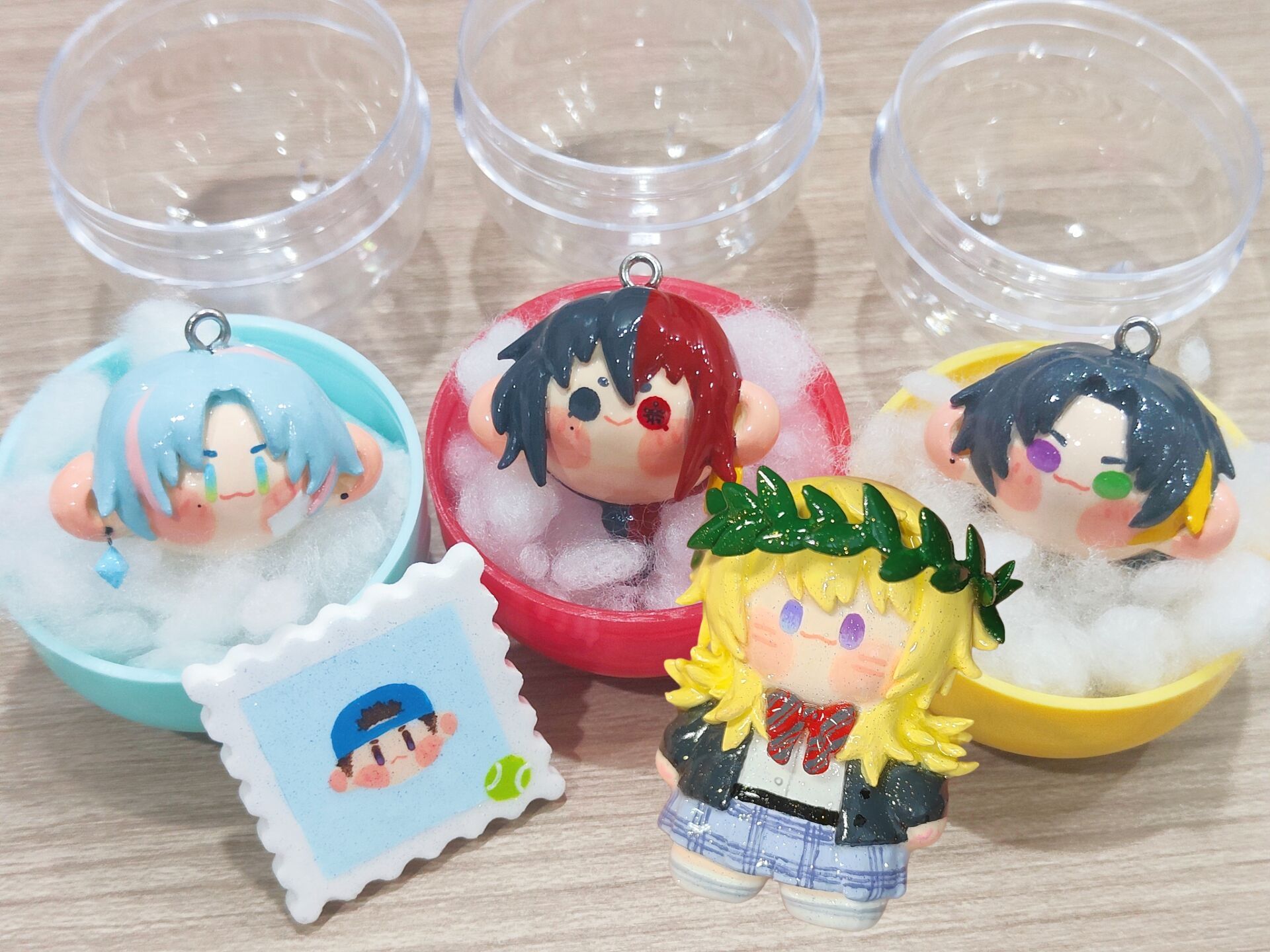 【石塑粘土客单】单头挂件&磁吸冰箱贴