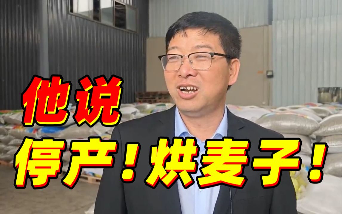 “人要连粮食都吃不上了,谁还吃瓜子?”瓜子厂老板主动停产帮乡亲烘麦子超10万斤哔哩哔哩bilibili