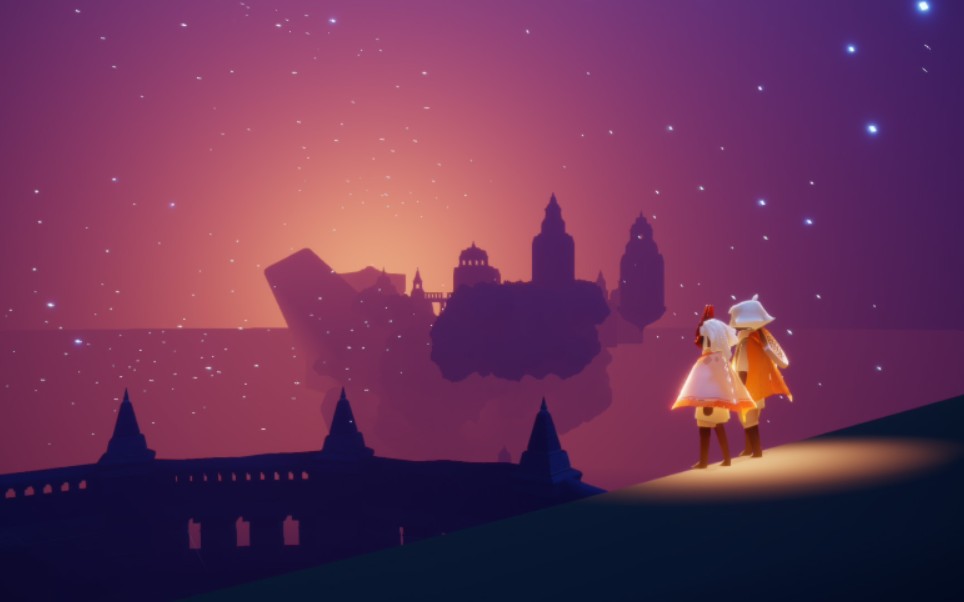 sky光遇带你去看绝美星空千鸟城