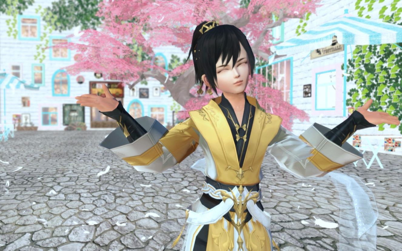 剑三mmd祈祷着心意能够传达给你鹤梦叽太与未烬秀萝的birthdaysong