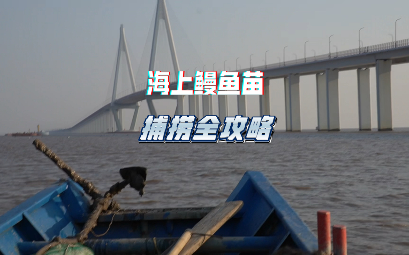 带大家一起来看看我家怎么捕捞鳗鱼苗!