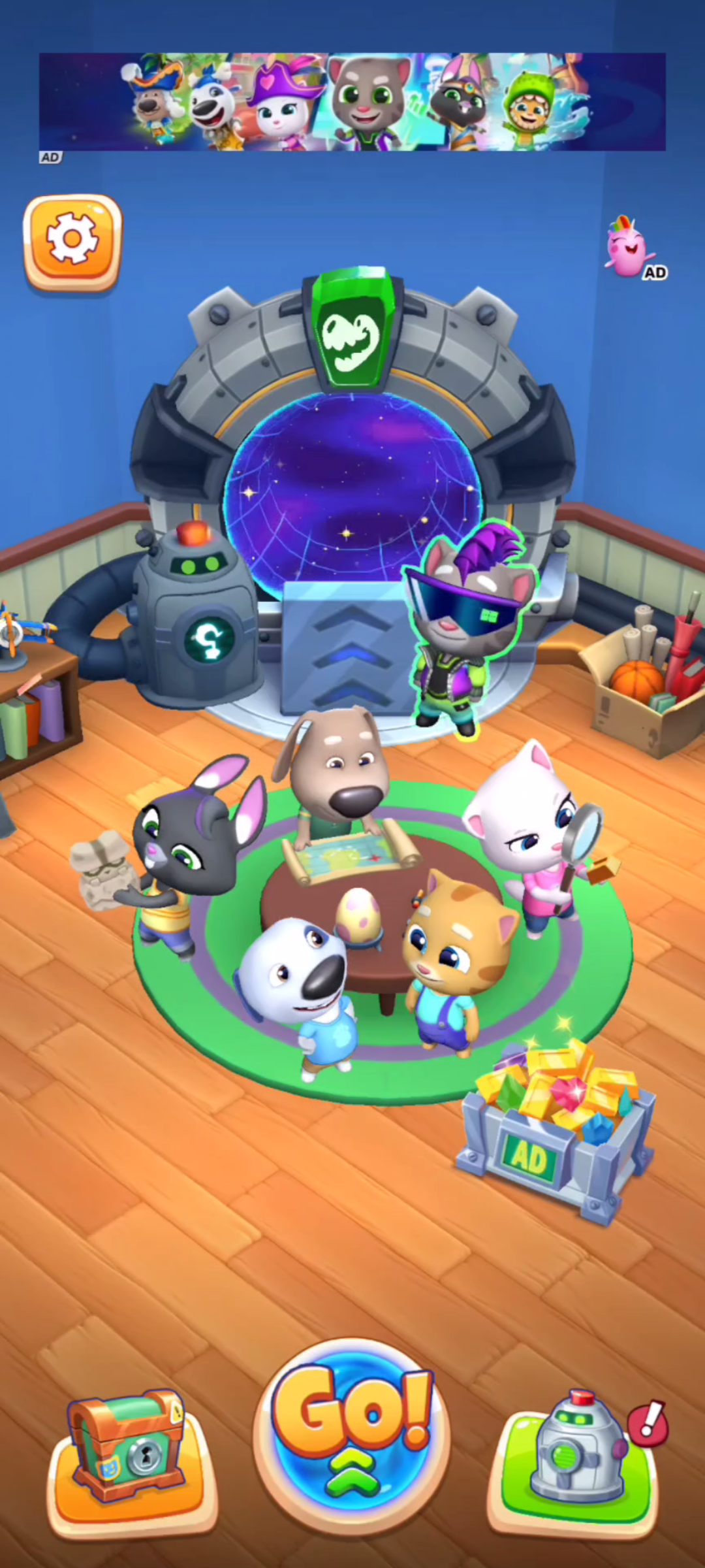 汤姆猫跑酷2全新1.0.32测试版上手体验