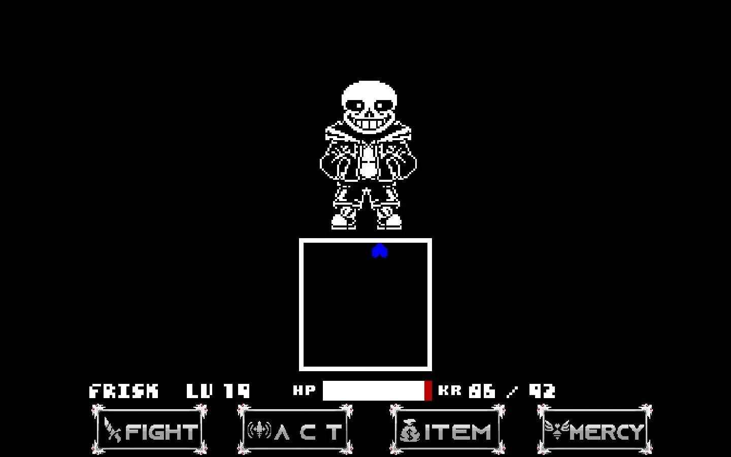 活动  【康复训练第一弹!】 究极传说 sans一阶段通过!