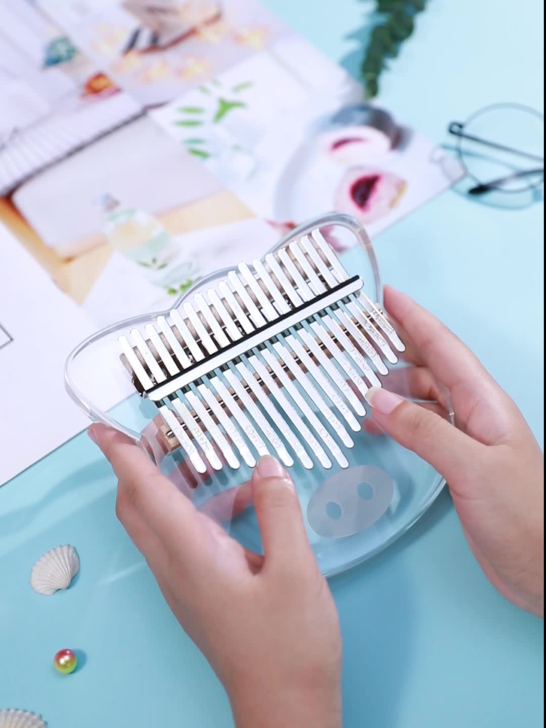 乐器双指琴卡林巴拇指琴手指琴北京东路的日子演奏弹奏教学示范