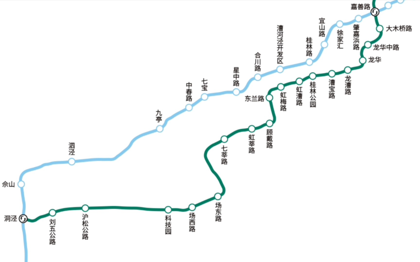 【上海地铁】12号线规划西延伸至洞泾!从嘉善路到洞泾,12号线跑得过9号线吗?哔哩哔哩bilibili