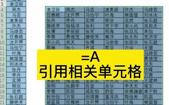 【excel速成】Excel一列数据变多列多行数据,制作签到表,高效办公必备!哔哩哔哩bilibili