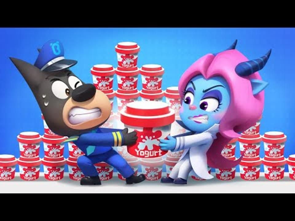 thief safety tips kids cartoons sheriff labrador 拉布拉多警长