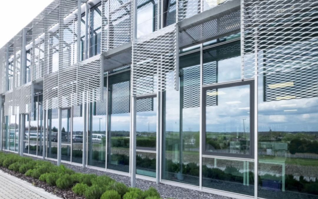 金属张拉网幕墙施工方案,金属张拉网幕墙施工效果图