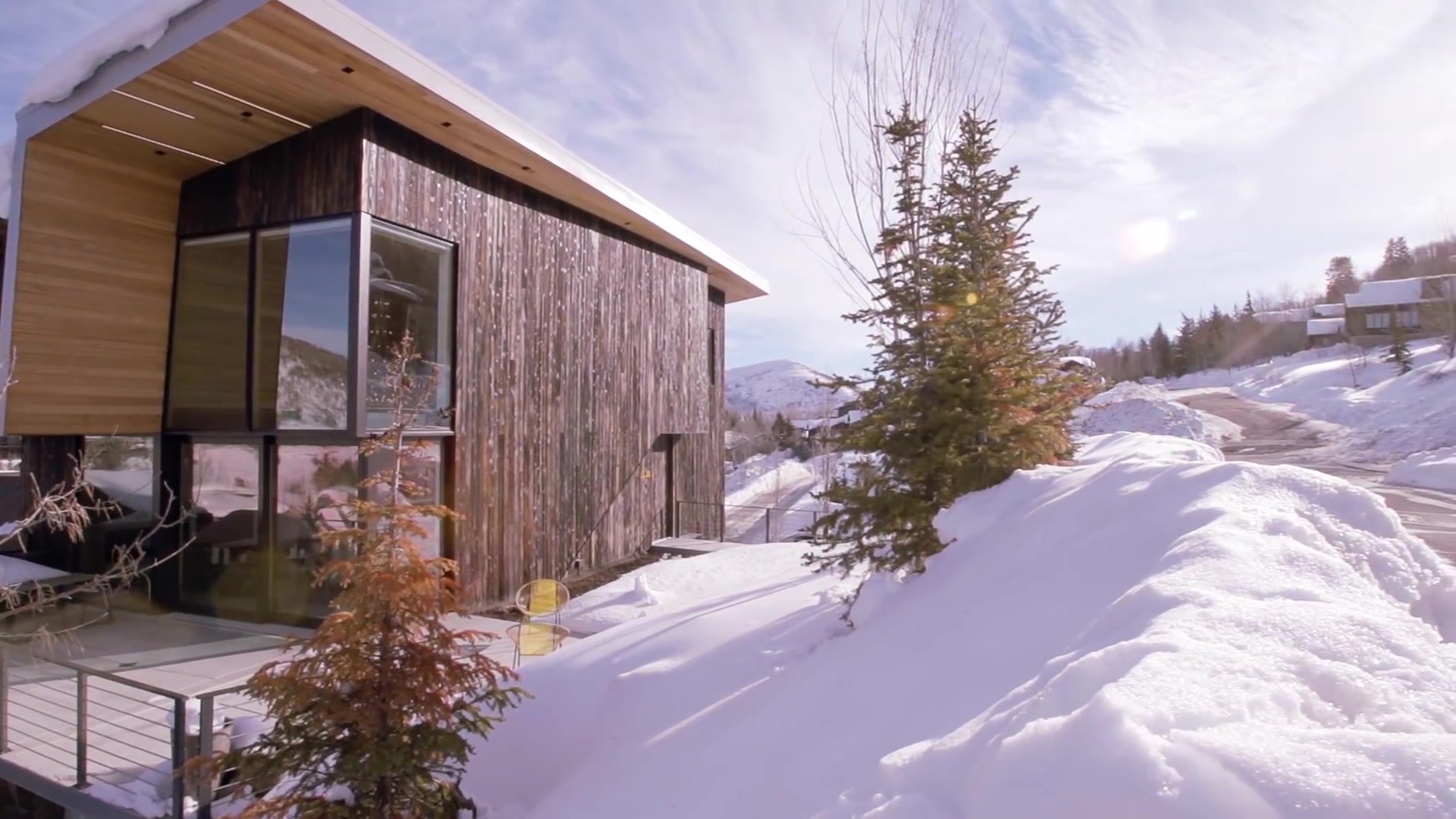 豪宅赏析:通透感十足的雪山度假屋_哔哩哔哩 (゜-゜)つロ 干杯~-bili