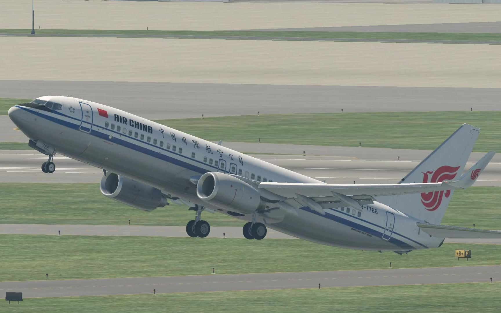 【xplane11】 b738 大仰角装b系列(娱乐向,意义党回避)