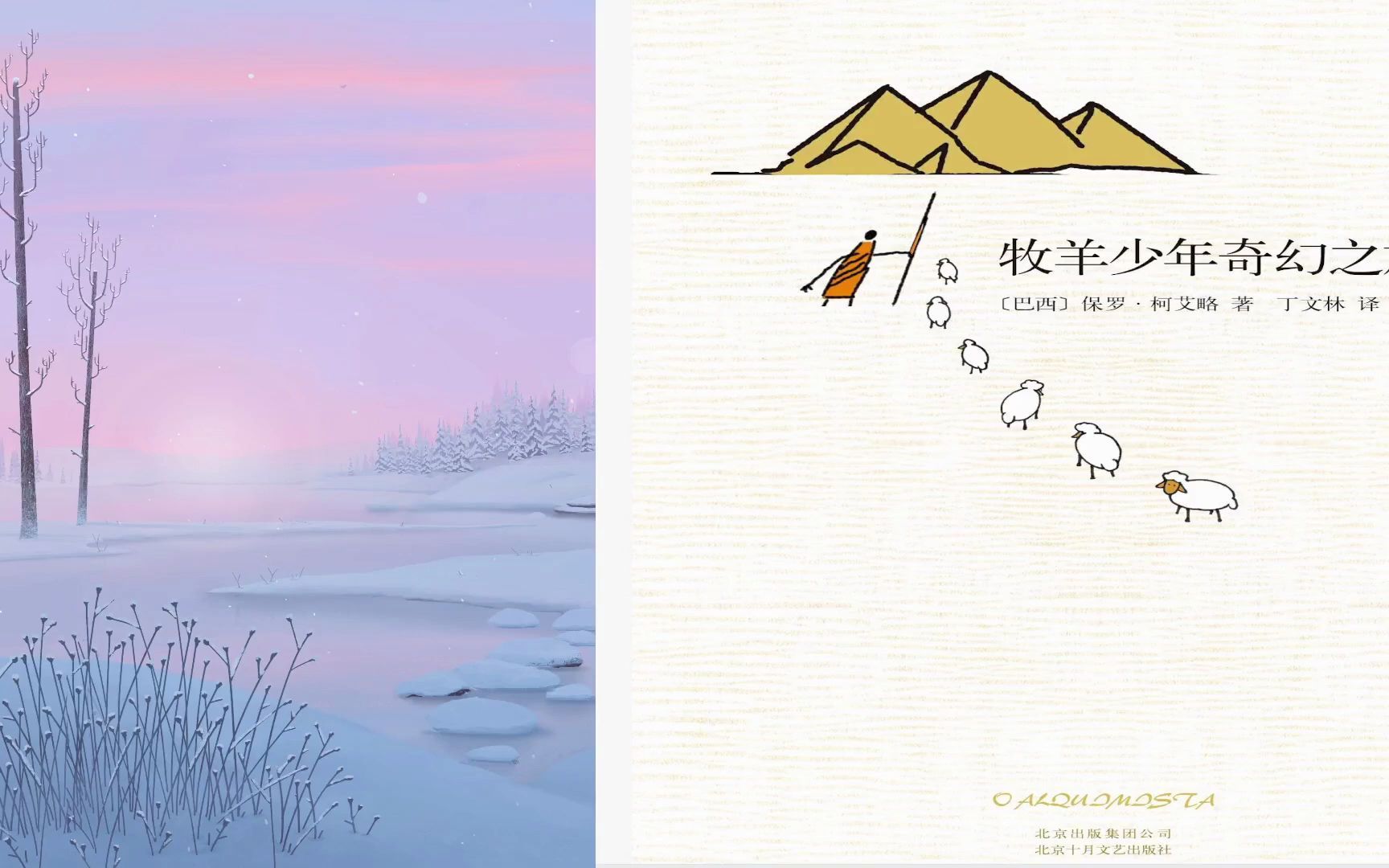 有声书,名著《 牧羊少年奇幻之旅 》.#唐加文