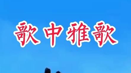 歌中雅歌哔哩哔哩bilibili